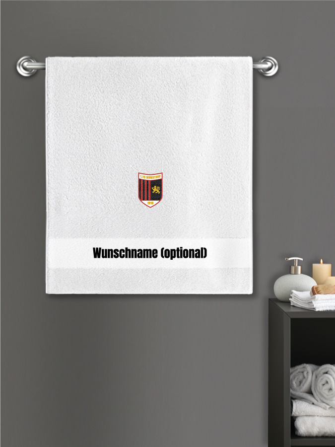 Badehandtuch Team Sticklogo