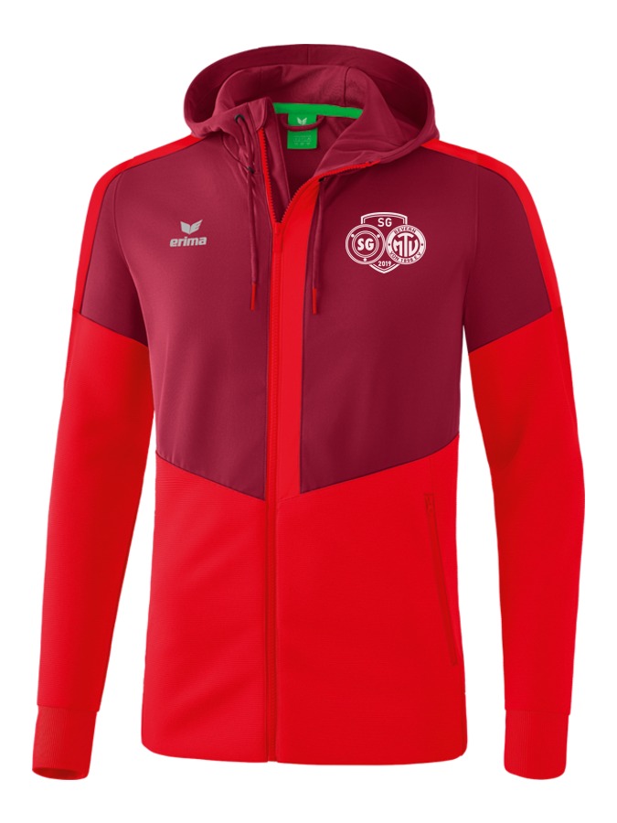 Erima Squad Trainingsjacke mit Kapuze