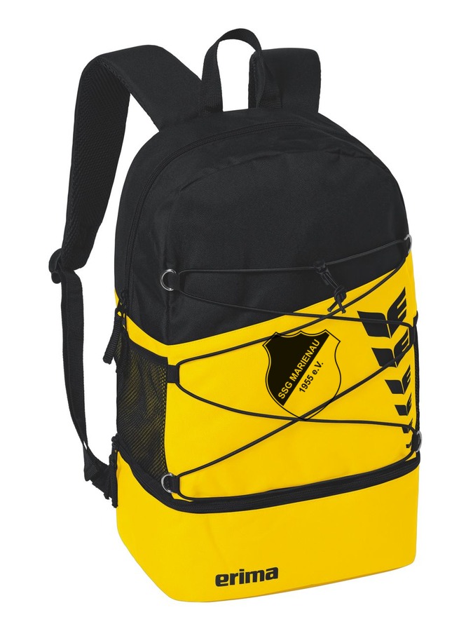 Erima Six Wings Rucksack mit Bodenfach