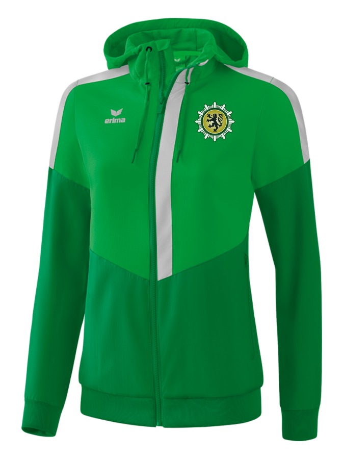 Erima Squad Tracktop Jacke mit Kapuze Damen