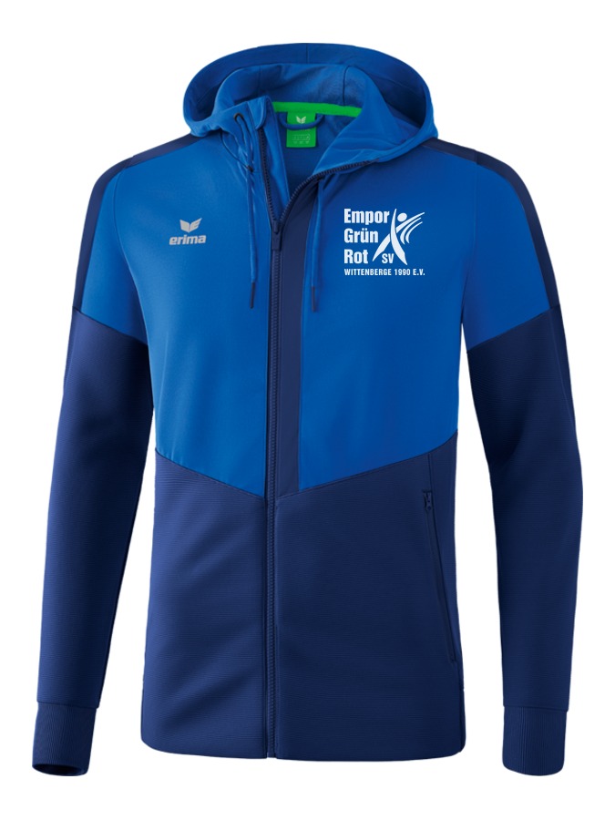 Erima Squad Trainingsjacke mit Kapuze