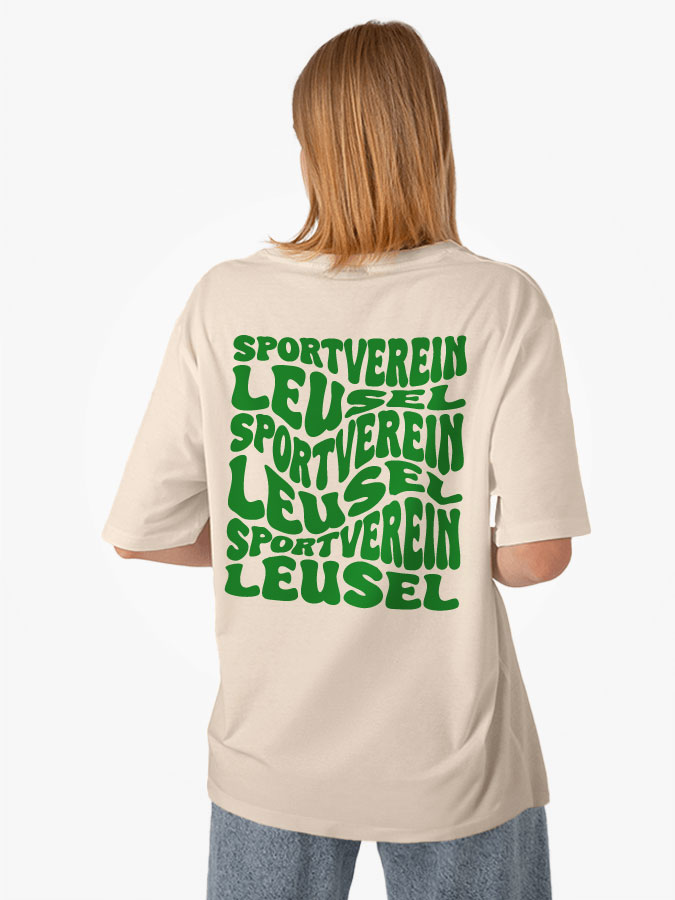 Oversized Shirt Wavy Damen