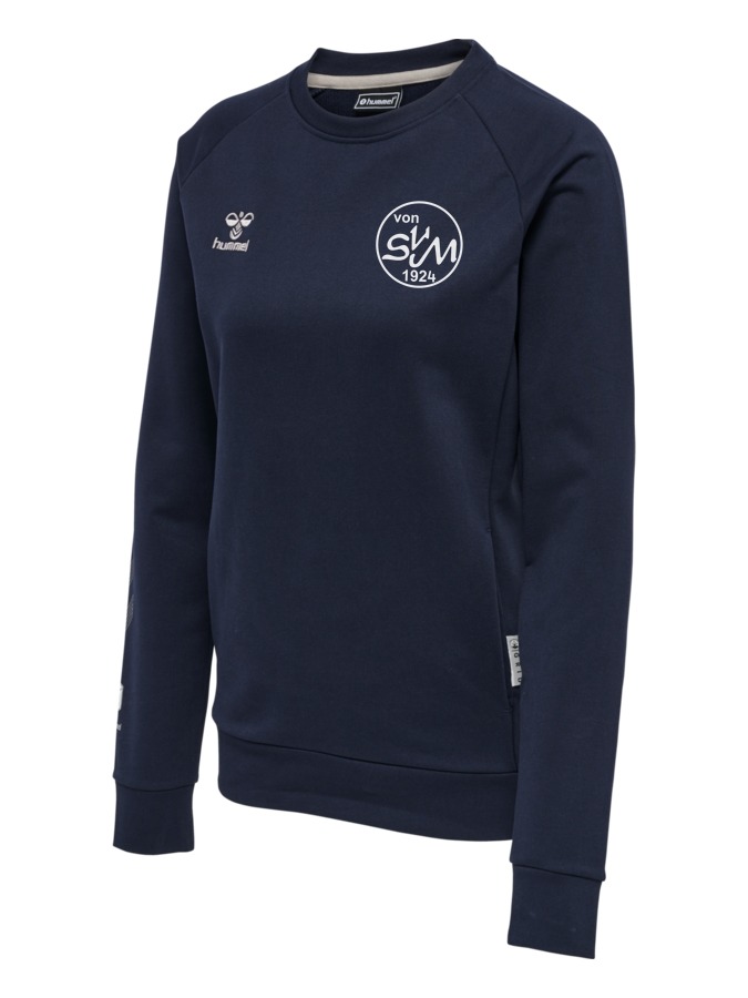 Hummel Move Grid Cotton Sweatshirt Woma Damen