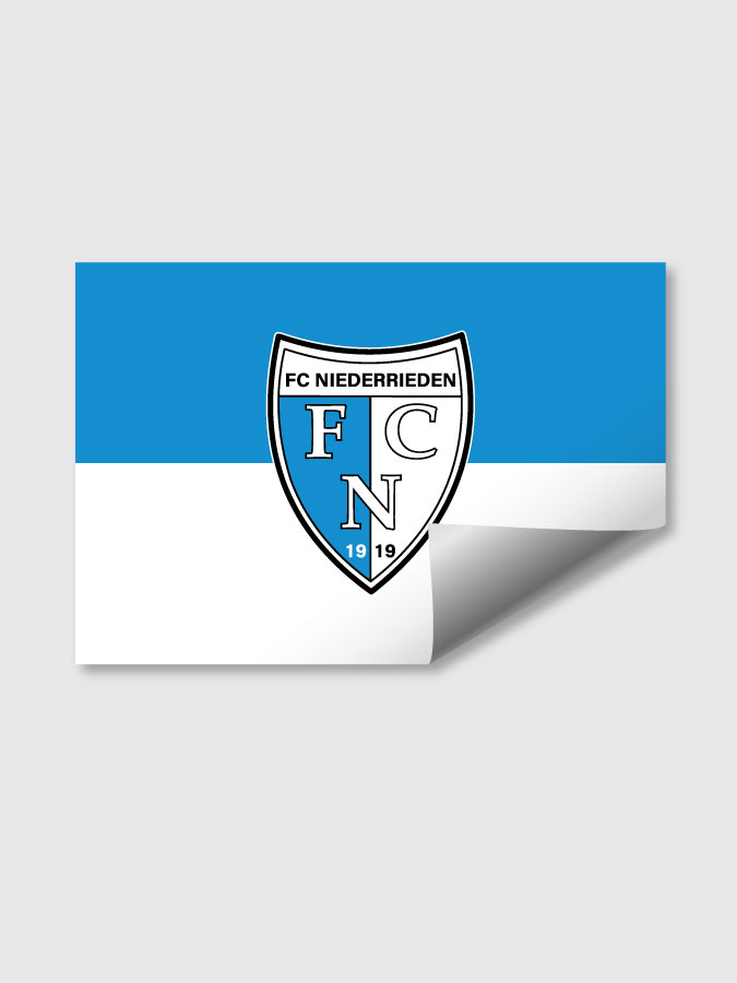 Aufkleber DIN A7 Logo