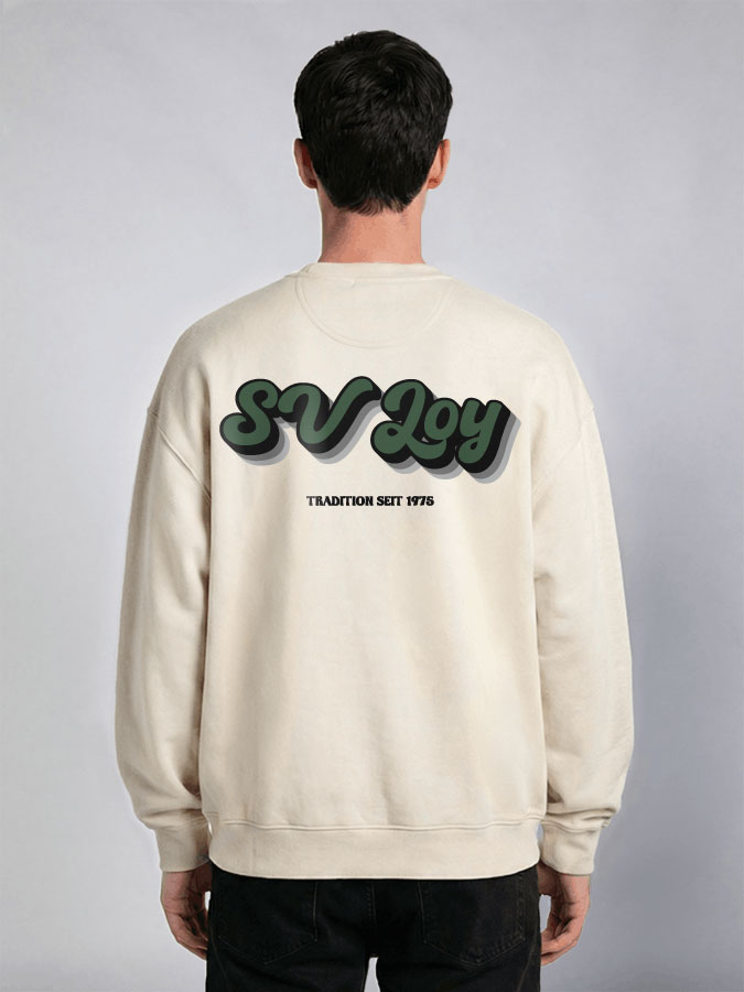 Oversized Sweater Vintage Herren