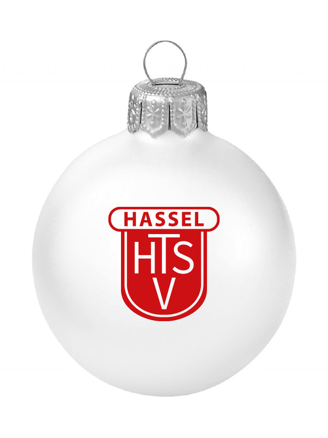 Weihnachtskugel Logo 8cm