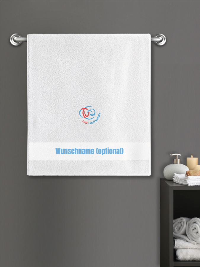 Badehandtuch Team Sticklogo