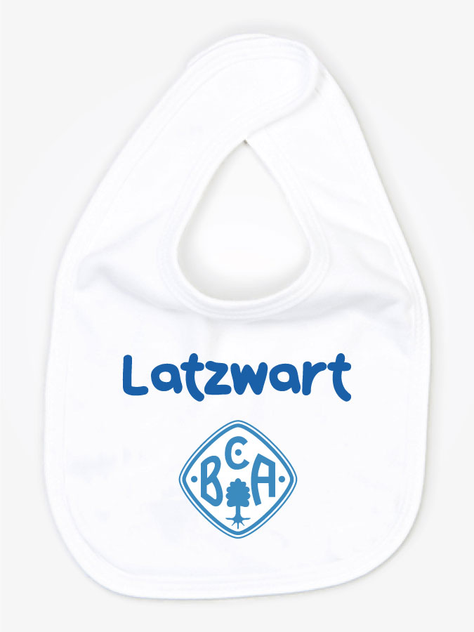 Babylätzchen Latzwart