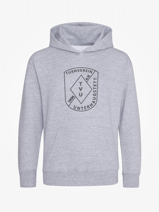Hoodie All Grey Kids Unisex