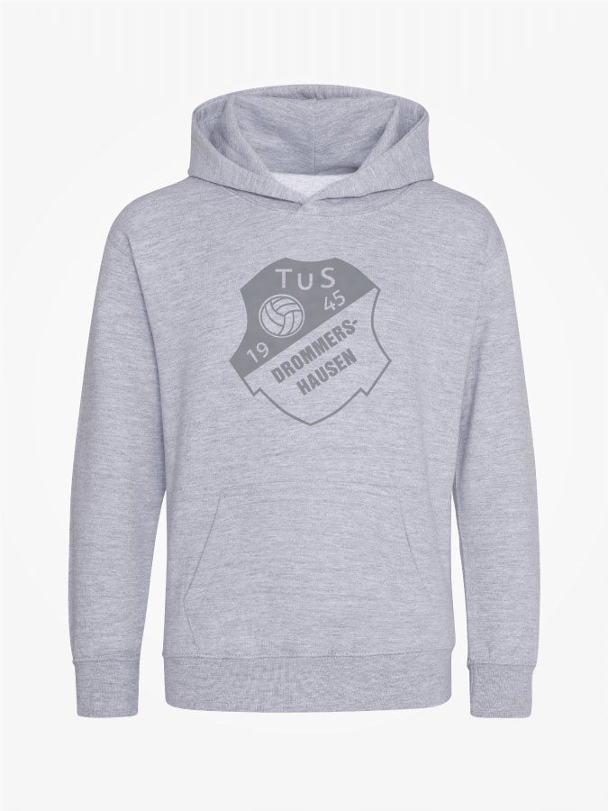 Hoodie All Grey Kids Unisex