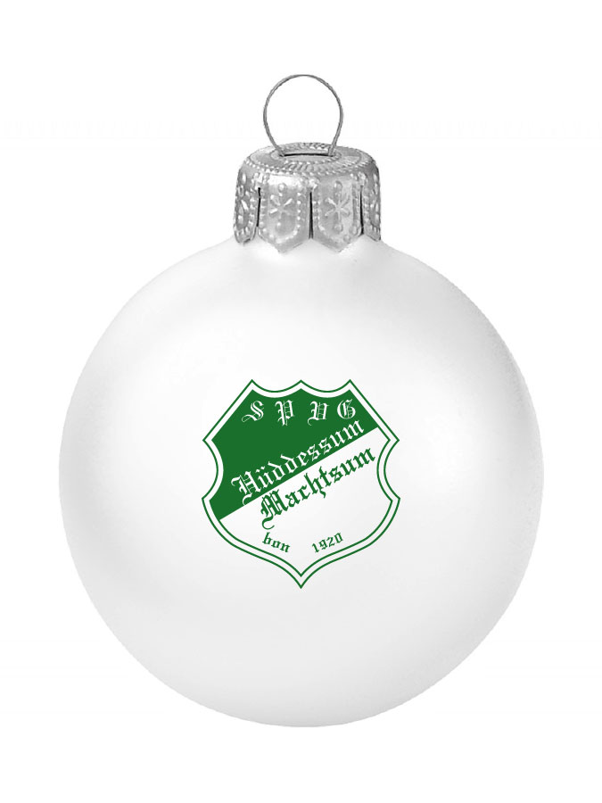 Weihnachtskugel Logo 8cm