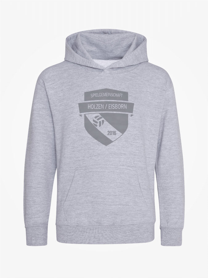 Hoodie All Grey Kids Unisex