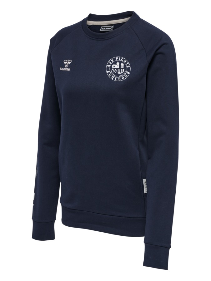 Hummel Move Grid Cotton Sweatshirt Woma Damen