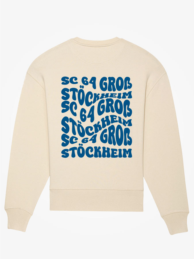 Sweatshirt Oversized Wavy Herren