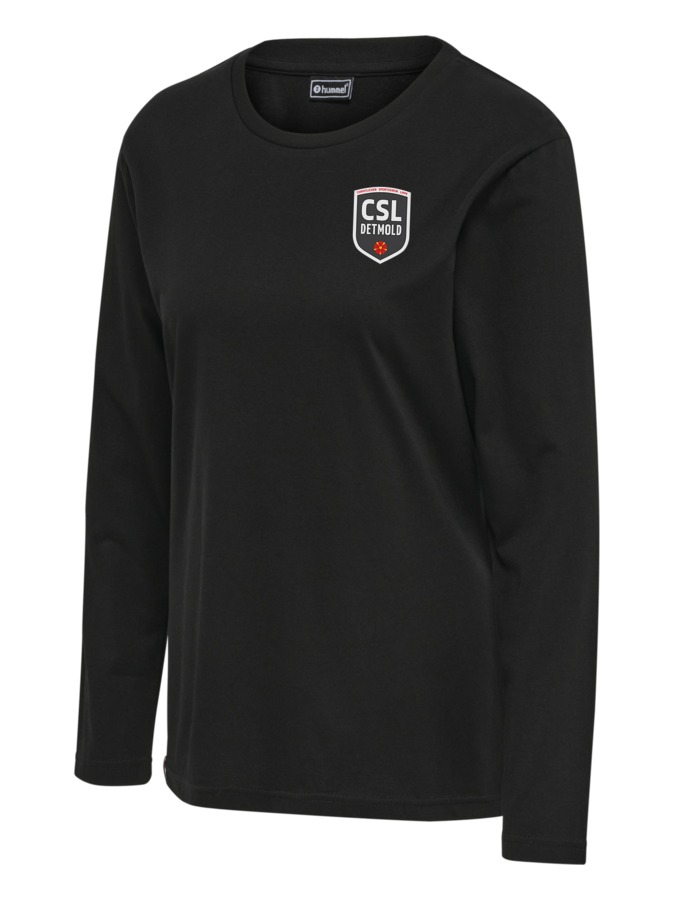 Hummel Red Basic T-Shirt Langarmshirt Damen