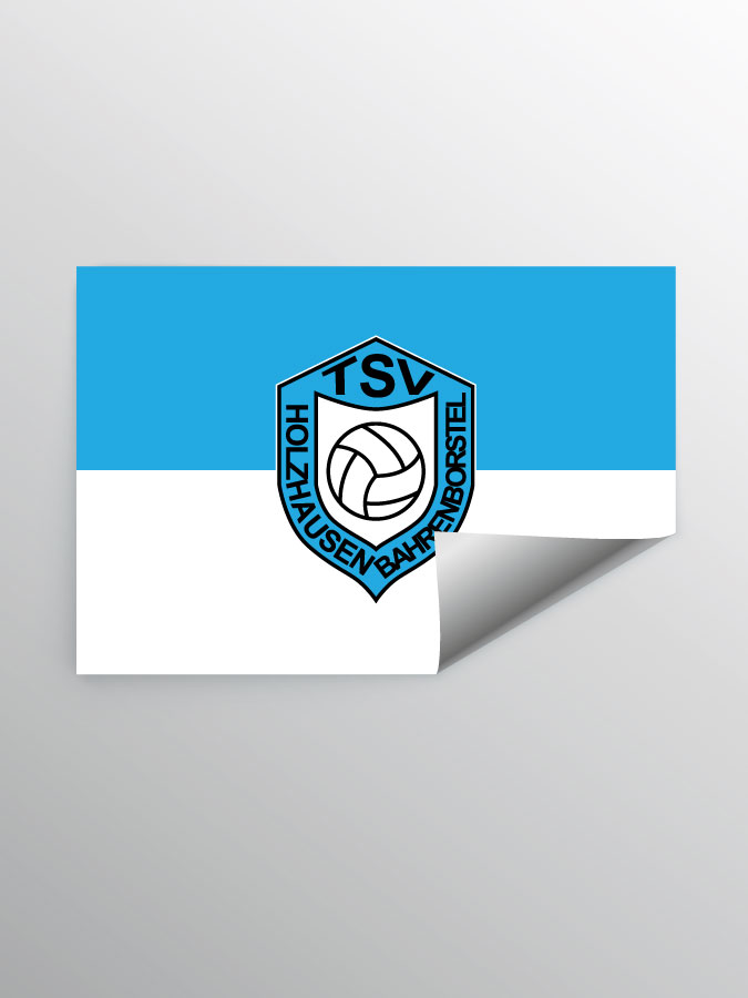 Aufkleber DIN A7 Logo