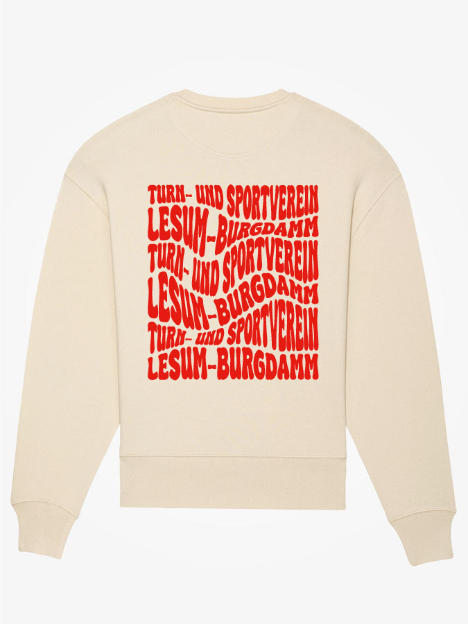 Oversized Sweater Wavy Herren