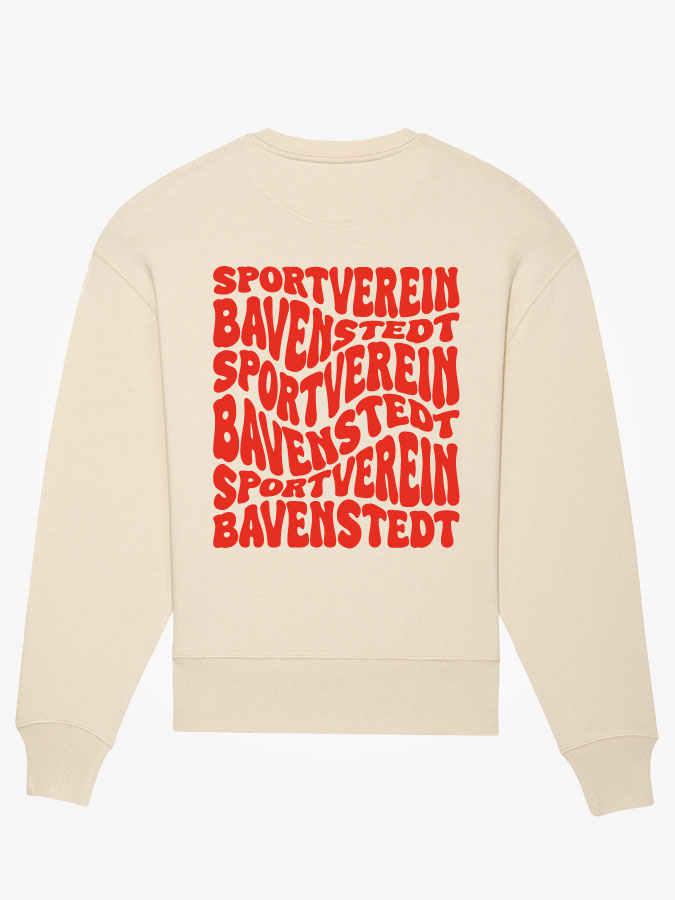 Oversized Sweater Wavy Herren