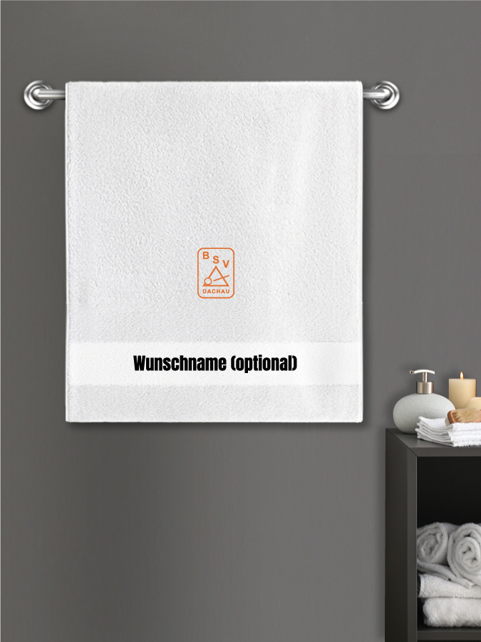Badehandtuch Team Sticklogo