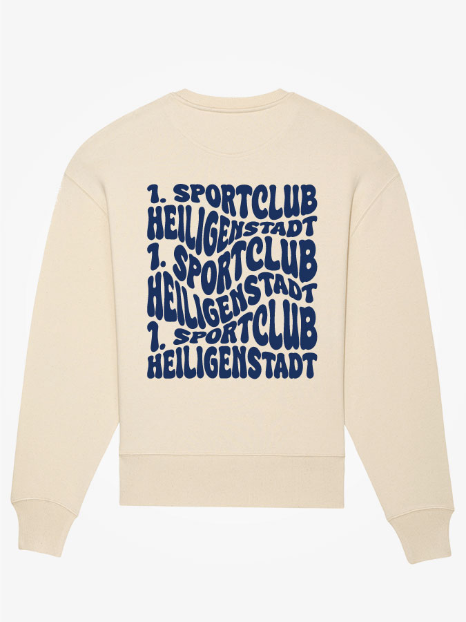Sweatshirt Oversized Wavy Herren