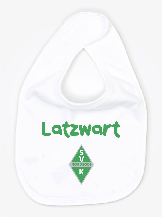 Babylätzchen Latzwart