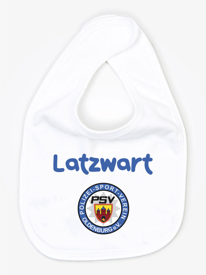 Babylätzchen Latzwart