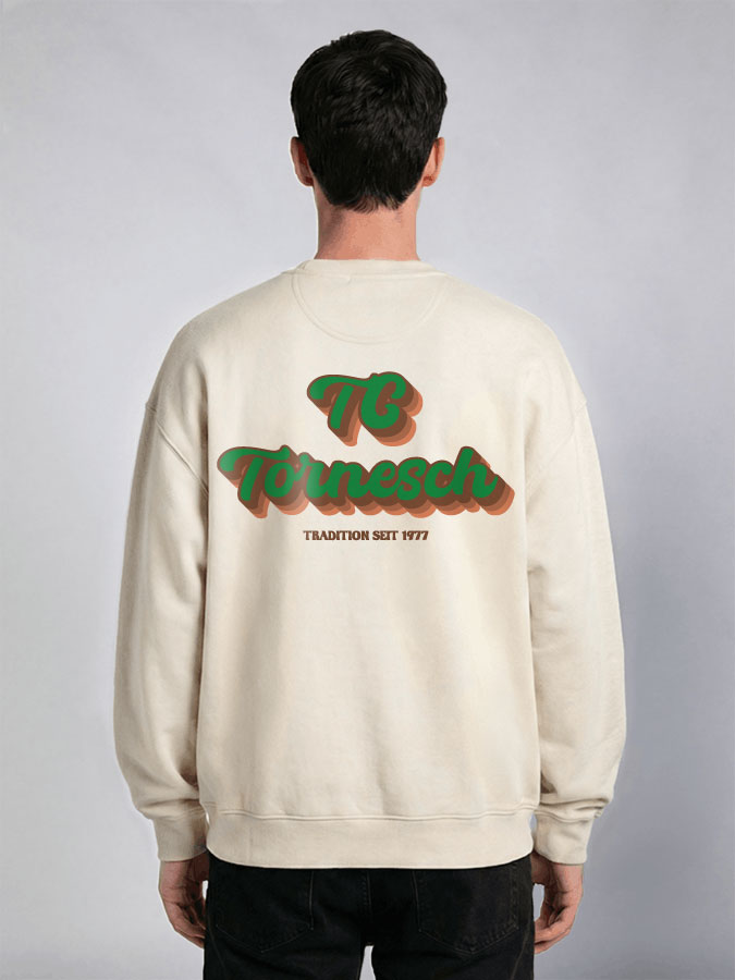Oversized Sweater Vintage Herren