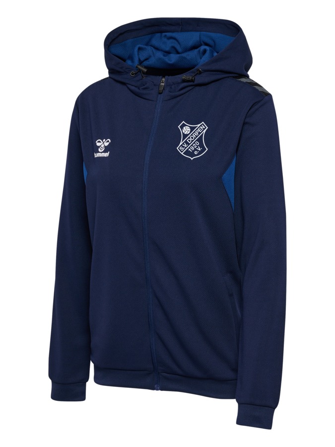 Hummel Authentic Pl Zip Hoodie Damen