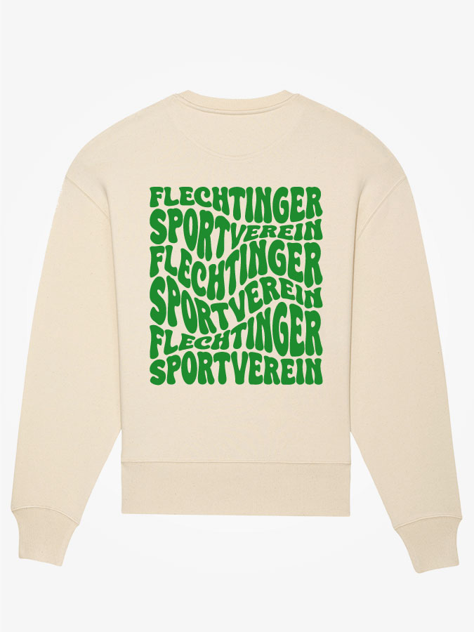 Sweatshirt Oversized Wavy Herren
