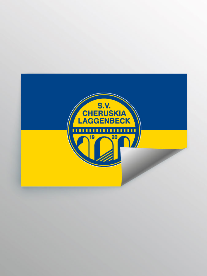 Aufkleber DIN A7 Logo
