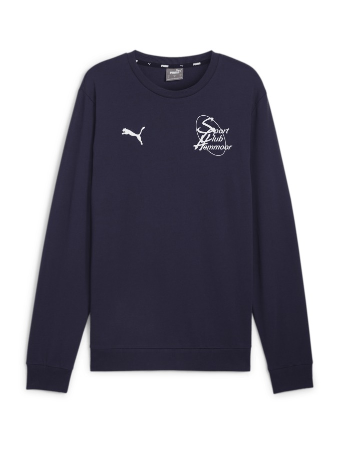PUMA teamGOAL Casuals Crew Neck Sweatshirt