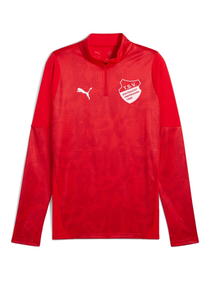 PUMA teamCUP Training 1/4-Zip-Top