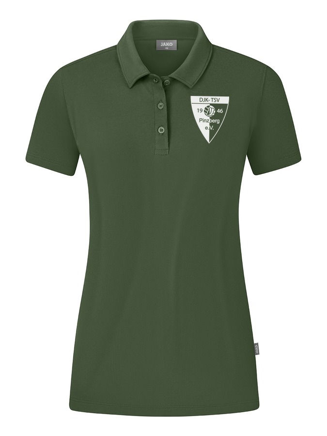 Jako Poloshirt Organic Stretch Damen