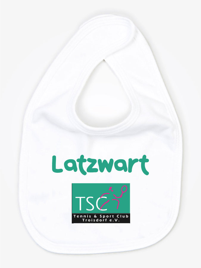 Babylätzchen Latzwart