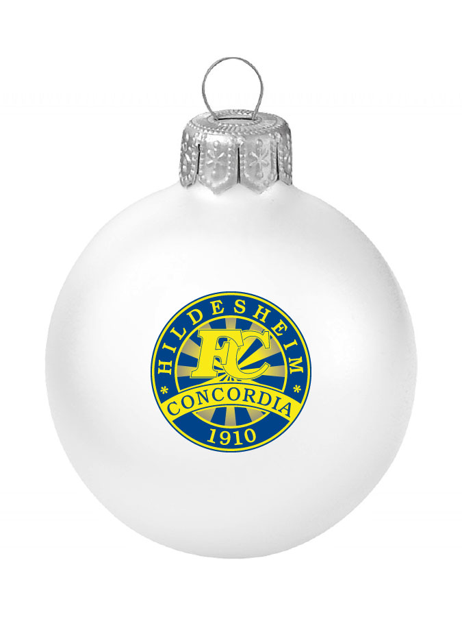 Weihnachtskugel Logo 8cm