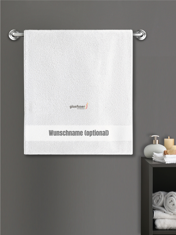 Badehandtuch Team Sticklogo