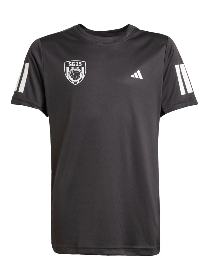 adidas Boys Club Tennis Climacool 3-Stripes T-Shirt