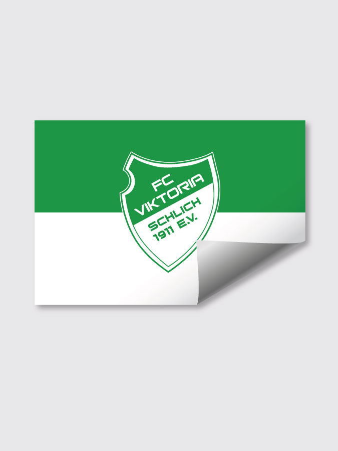 Aufkleber DIN A7 Logo