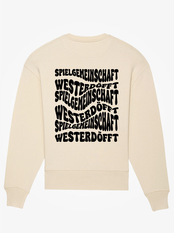 Oversized Sweater Wavy Herren