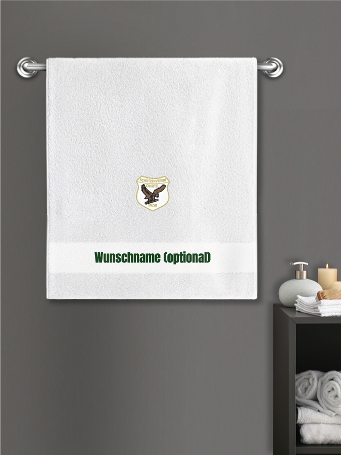 Badehandtuch Team Sticklogo