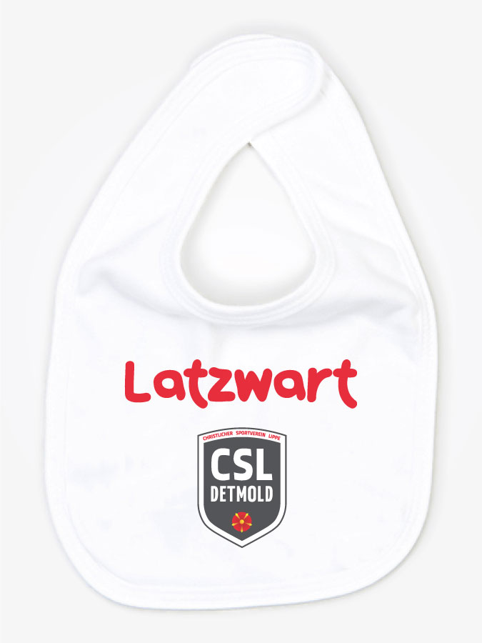 Babylätzchen Latzwart