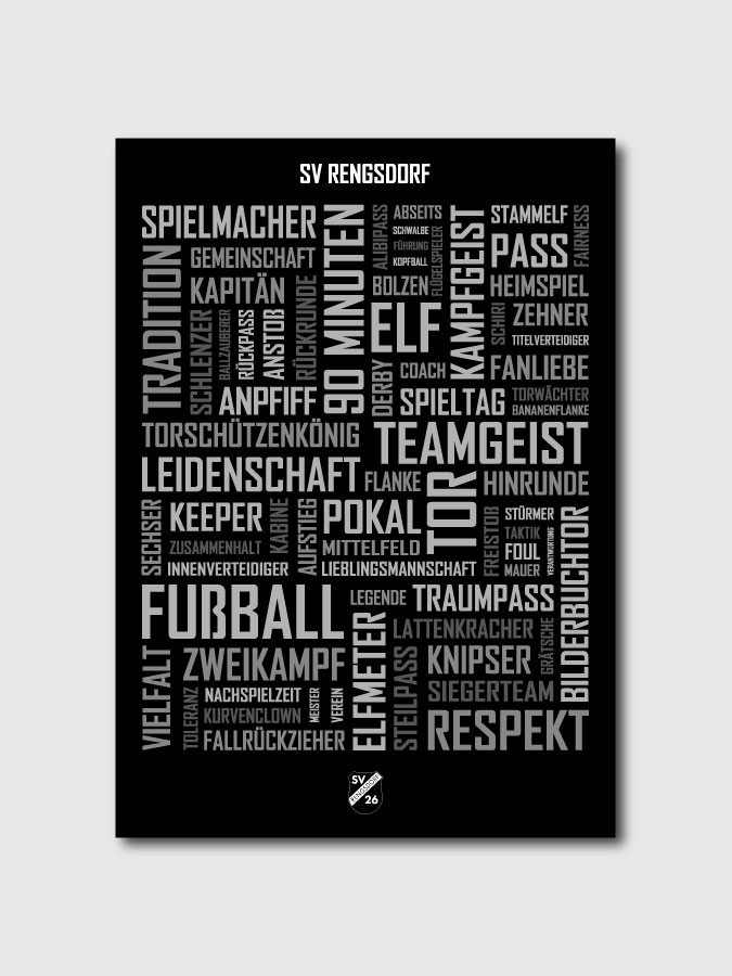 Wandposter Values