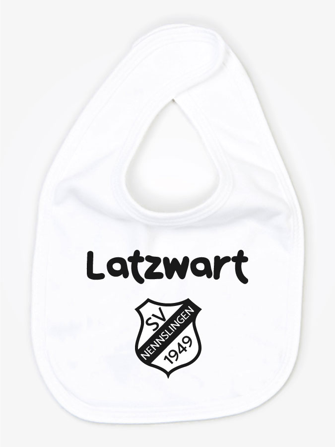 Babylätzchen Latzwart