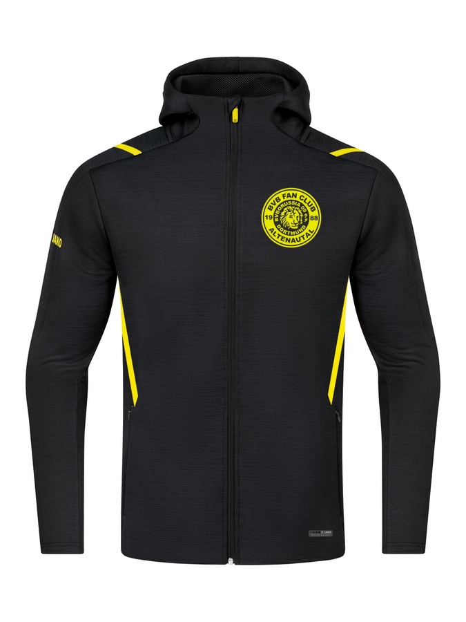 Jako Freizeitjacke Challenge mit Kapuze