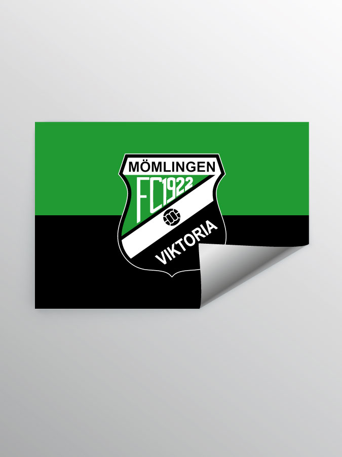 Aufkleber DIN A7 Logo