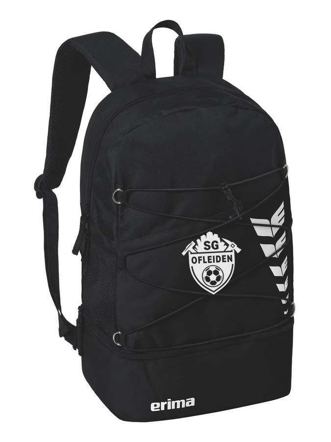 Erima Six Wings Rucksack mit Bodenfach