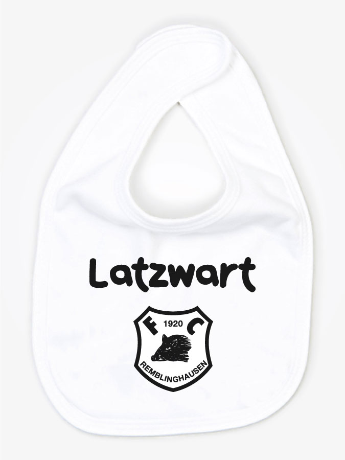 Babylätzchen Latzwart