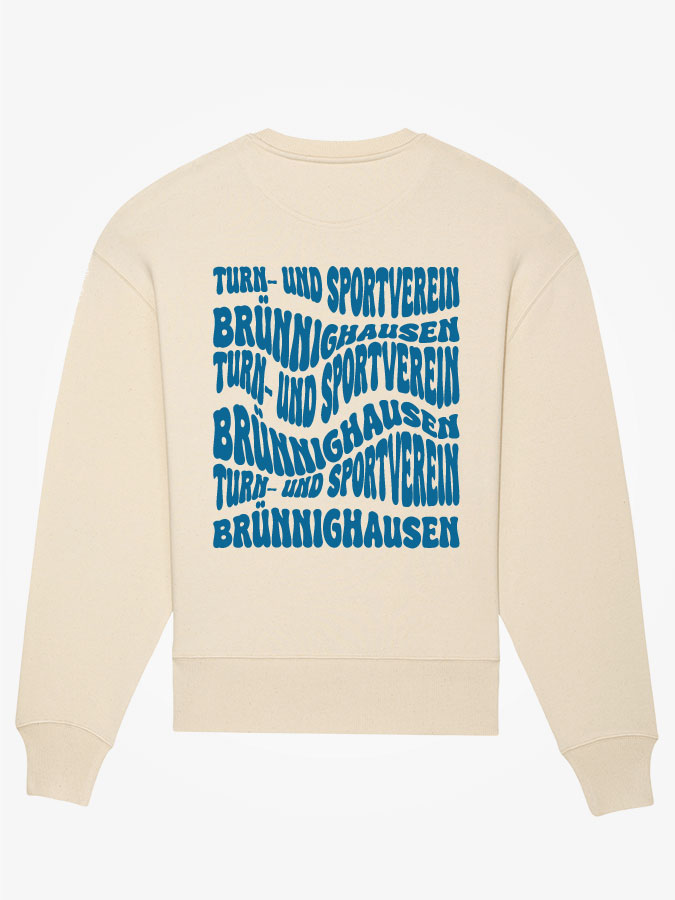 Sweatshirt Oversized Wavy Herren