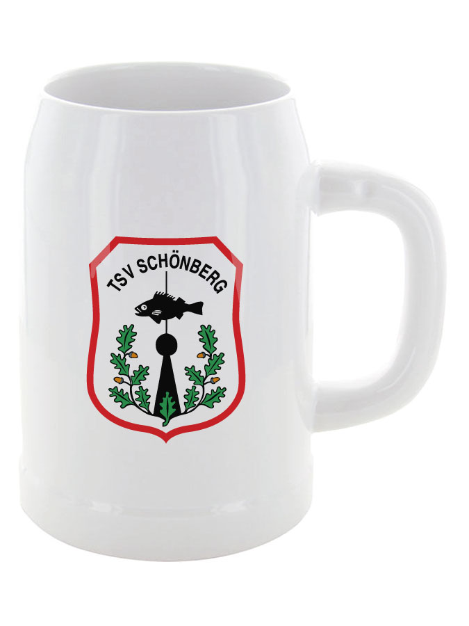 Bierkrug 0,5l Logo