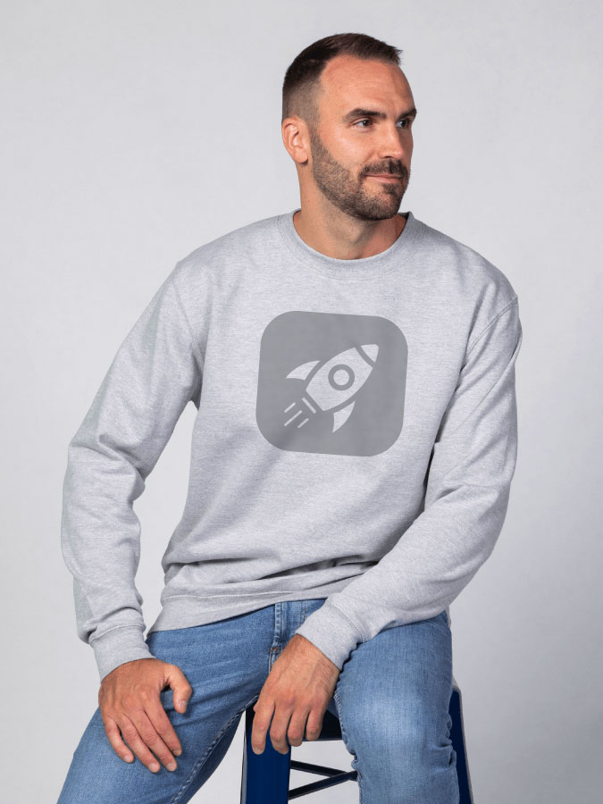 Sweater All Grey Herren